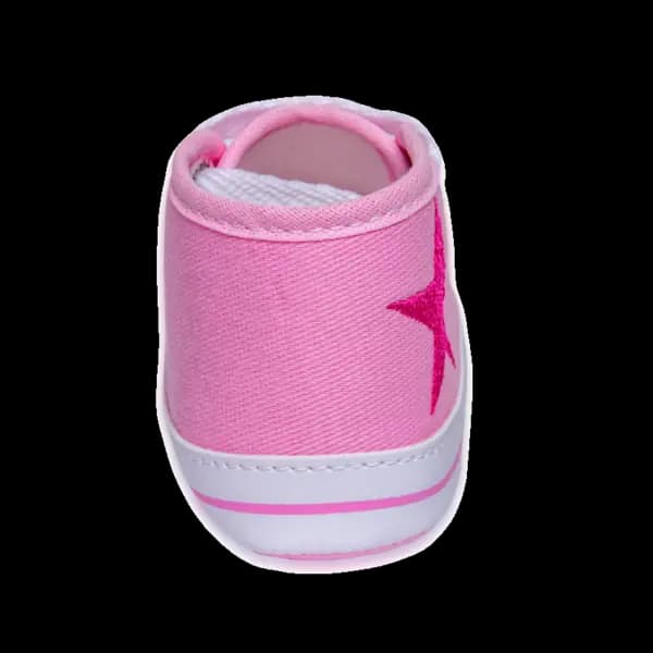 Tenis Starzinho Rosa Bebe com Estrelinha de Cano Alto - foto 4