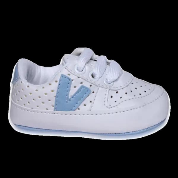 Tenis Starzinho Vision Branco com Azul Bebe - foto 4